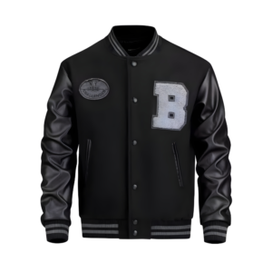 Jacket Varsity Noir